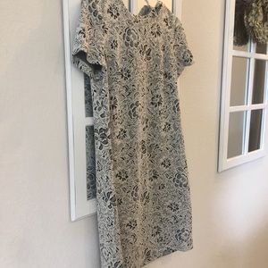 Calvin Klein Scuba Sheath Dress - Soft